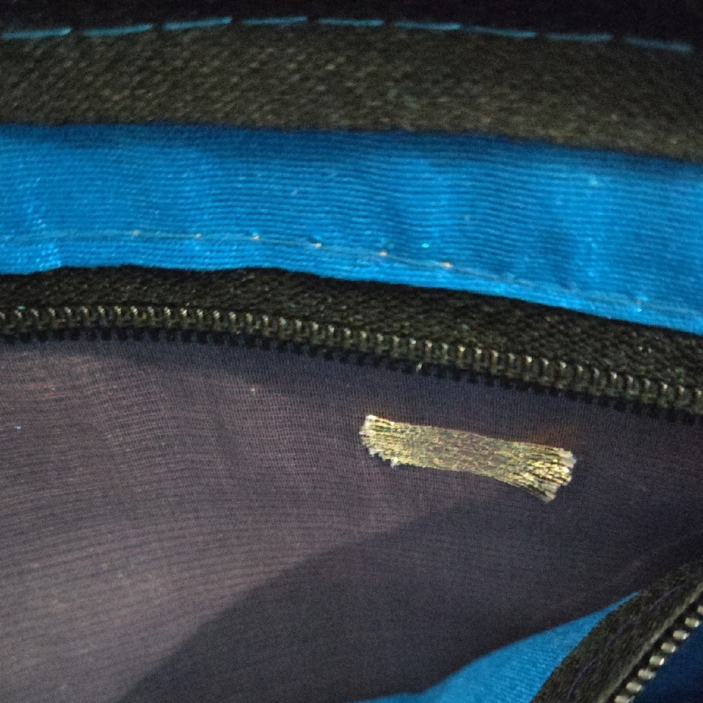 Swadeshi Desire Colorful Embroidered Clutch with Blue Accents - Picture 2 of 7